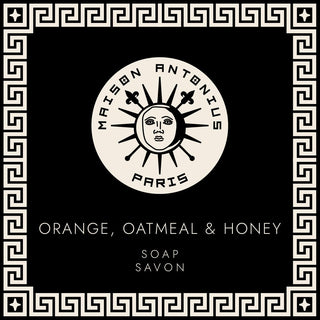 Orange, Oatmeal & Honey Soap - MAISON ANTONIUS - Soaps - MAISON ANTONIUS