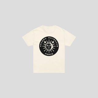 Cotton Jersey T-Shirt with Logo - MAISON ANTONIUS