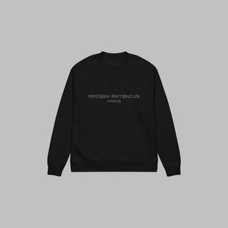 BLACK SWEATSHIRT - Maison Antonius® - Maison Antonius®