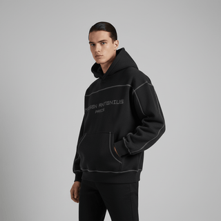 BOXY FLEECE HOODIE - Maison Antonius® - Maison Antonius®