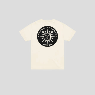 Cotton Jersey T-Shirt with Print - MAISON ANTONIUS