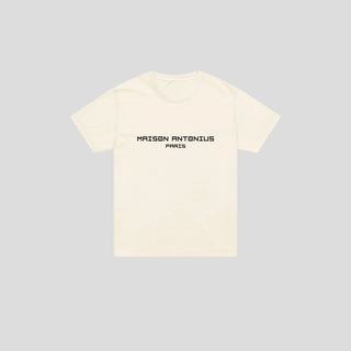 Cotton Jersey T-Shirt with Print - MAISON ANTONIUS