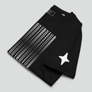Word Mark Matrix T-Shirt - MAISON ANTONIUS - T-Shirt - MAISON ANTONIUS